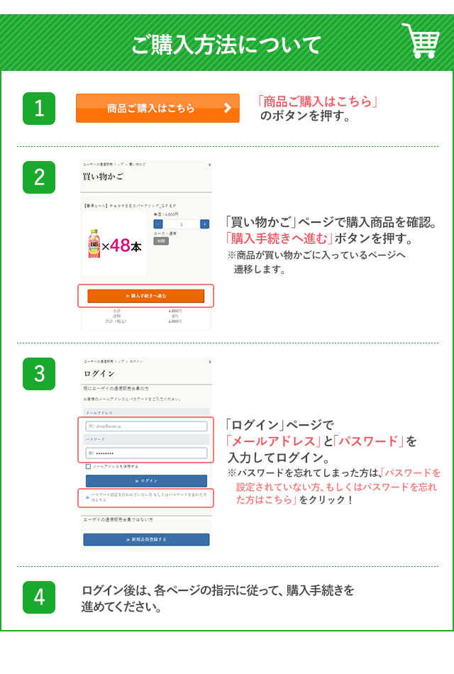 ご購入方法について