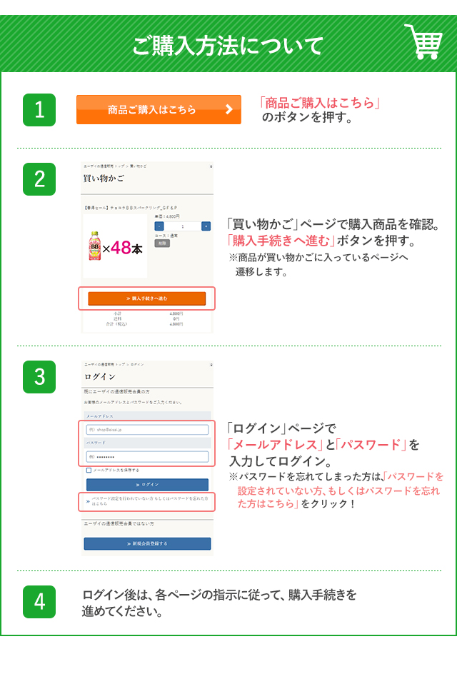ご購入方法について
