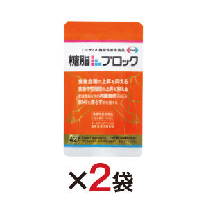 糖脂ブロック　４２粒×２袋