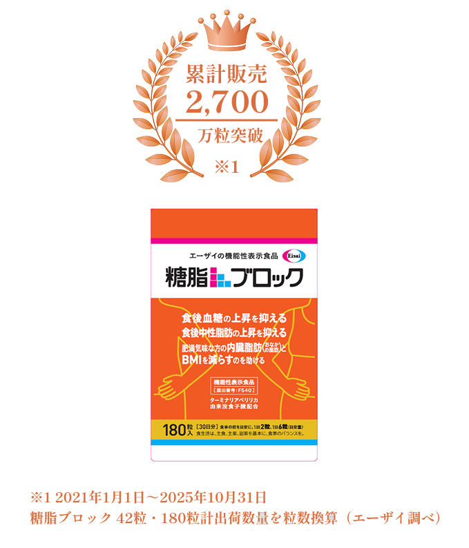 糖脂ブロック １８０粒入