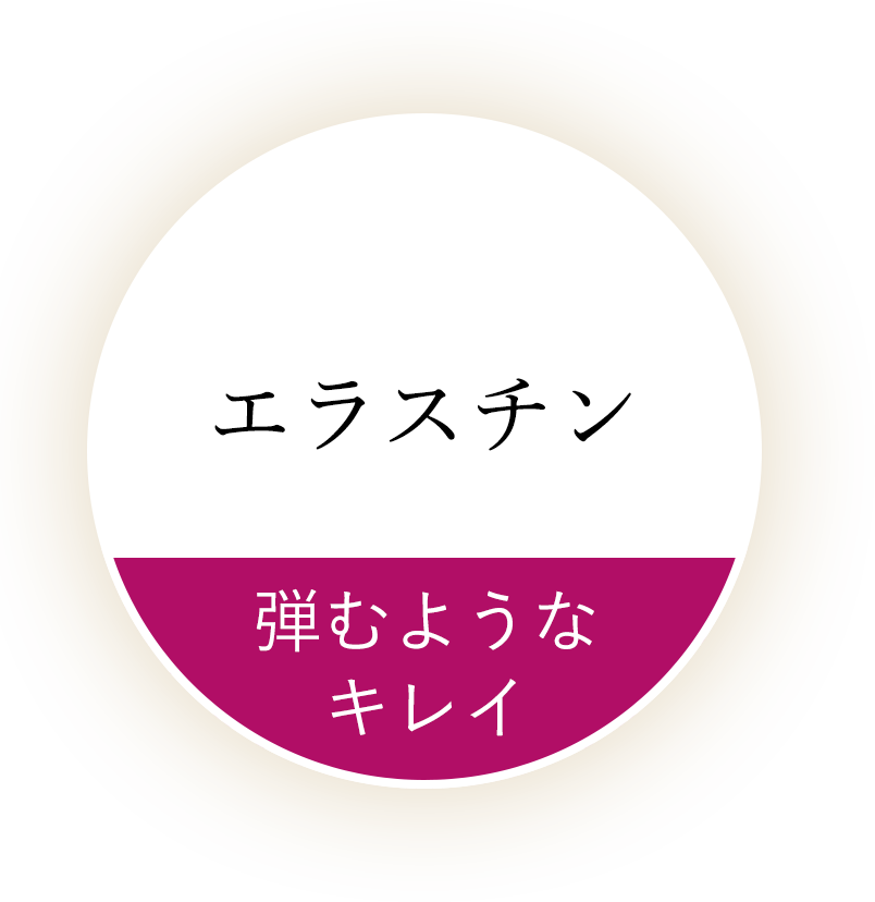 エラスチン　弾むようなキレイ