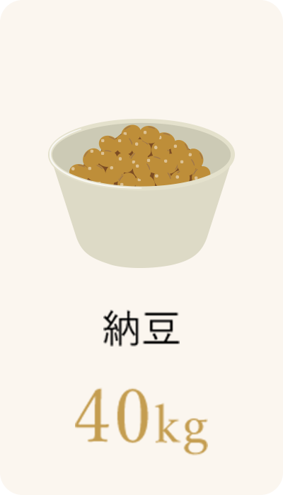 納豆40kg
