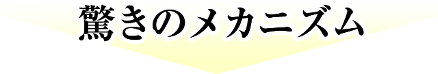 驚きのメカニズム